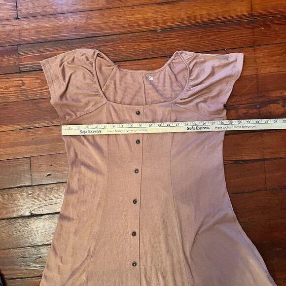 SO Large Pink Fitted Dress Mini Summer SOOO SEXY - Picture 10 of 16